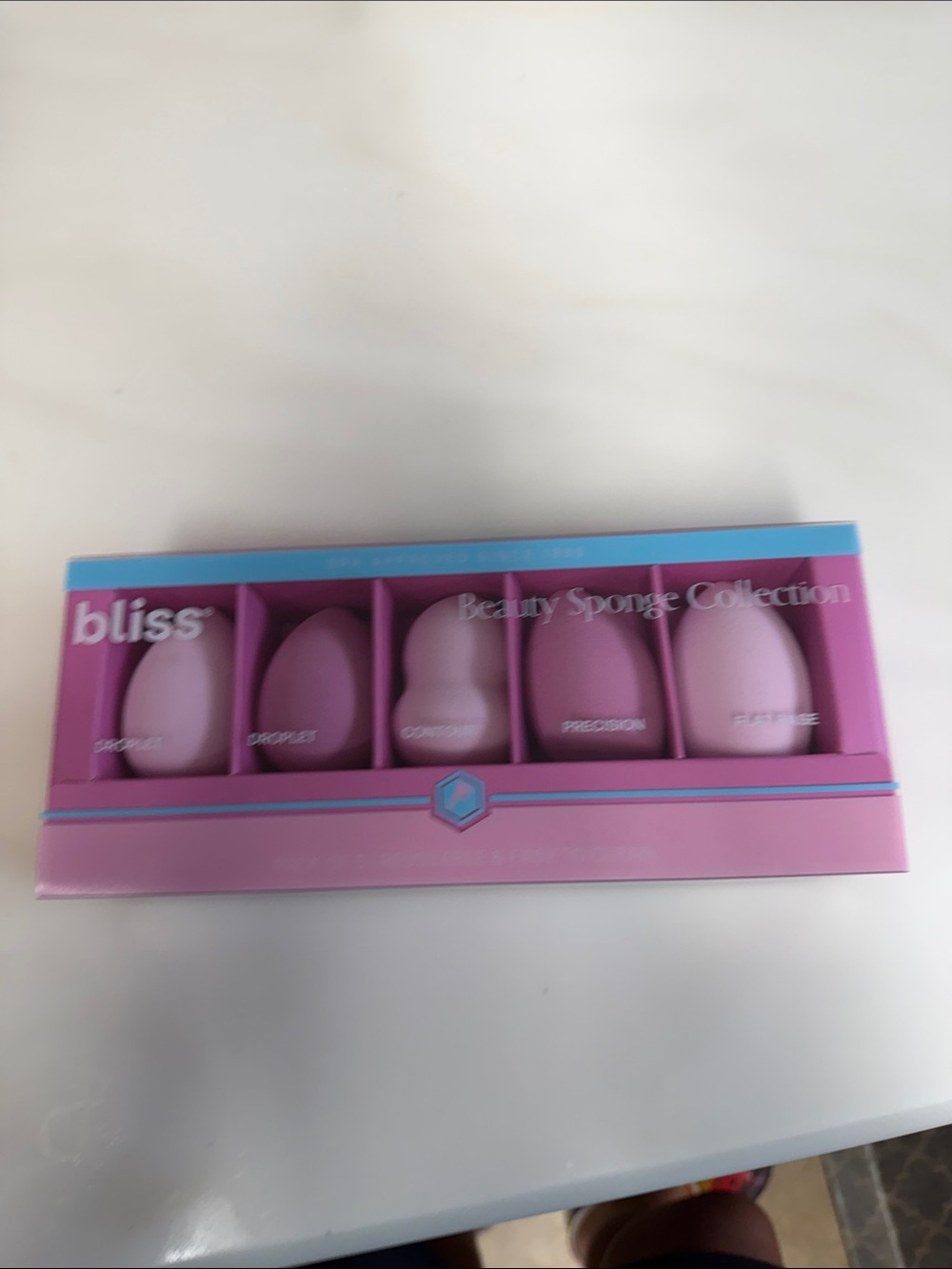 Bliss Pink Beauty Sponge Set - 5-Piece Blender Collection